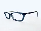 Burberry Blue Gray Rectangular Glasses Flex Temples Italy B2129 3013 15 Pre-owned. Price: $88.00.