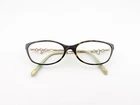 Tiffany & Co. Eyeglasses Frames Only, Tf 2063 8134, 52-16-135, Brown, Italy Pre-owned. Price: $69.99.