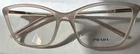 Nwot Prada Eyeglasses Vpr 08W TWH-1O1 Clear/opal Metal 55MM/16 New. Price: $139.00.