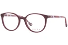 Yalea Anna VYA007 09FD Eyeglasses Frame Women's Solid Burgundy Full Rim 51MM New. Price: $124.95.