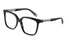 New Tiffany & Co. Eyeglasses Tf 2227 8001 54-17 140 Shiny Black Gold Frames. Price: $289.99.