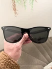 New Ray Ban Blaze Wayfarer RB4440-N Black G15 Lens 141MM Width Lightweight. Price: $129.00.
