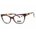 Dkny Unisex Eyeglasses Cat Plum/tokyo Tortoise Acetate Full Rim DK5058 New. Price: $43.19.