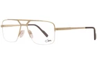 Cazal 7082 003 Eyeglasses Men's Gold Semi Rim Pilot Optical Frame 55-MM New. Price: $319.95.