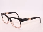 New L.a.m.b. Lamb LA045 Black Rose Gold B:41 Authentic Designer Eyeglasses 52-18. Price: $44.40.