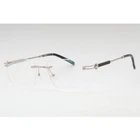 Charriol Men's Eyeglasses Shiny Silver/grey Horn Metal Square Frame PC75115 C02 New. Price: $125.99.