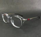 Gucci Eyeglasses Frames GG1891O 003 Crystal Gray Square Full Rim 49-21-145 New. Price: $259.99.