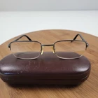 Gucci Gg 1369Y Half Rim Metal Eyeglasses Frames Italy Unisex 140MM Pre-owned. Price: $41.39.