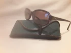 Sergio Tacchini 1543-S Italian Sunglass Frames Brown Poly Oval Case Pre-owned. Price: $25.00.