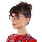 Carolina Herrera Demo Cat Ladies Eyeglasses Ch 0021 0LHF 54 New. Price: $40.53.