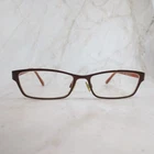 Bebe Ethereal Eyeglasses Frame BB5045 207 Women's Chestnut Full Rim 50-15-135 Pre-owned. Price: $26.24.