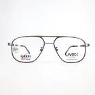 Uvex Honeywell EXT2 Ant Pewter Gray Aviator Safety Eyeglasses Frame 56-16-145 New. Price: $29.39.