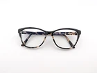 Kay Unger Eyeglasses, Frames Only, K206, 53-16-140, Plastic, Black Stone Pre-owned. Price: $34.99.