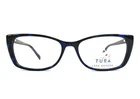 Tura By Lara Spencer Eyeglasses Frames LS122 Nav Blue Cat Full Rim 53-16-140 New. Price: $51.49.