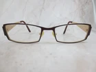 Legre LE5054 COL.1181 Eyeglasses Frame Women's Brown Metal Full Rim 49-18-140 Pre-owned. Price: $31.49.