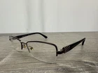 Vogue VO3813-B 811 Eyeglasses Frame 51-17-135 Half Rim Brown Pre-owned. Price: $7.74.
