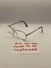 Steroflex 2292 Eyeglass Frames Mens 57-16-145 Silver Metal Rectangular Glasses Pre-owned. Price: $30.95.
