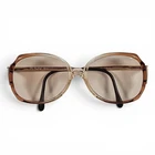 Berdel Sferoflex Linda Eyeglasses Frames Brown Gold Hinges 56-16-135 Pre-owned. Price: $22.74.