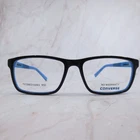 Converse Q312 Mens Eyeglasses Black Blue Rectangular Frames 55-17-145 New. Price: $44.99.