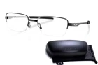 Oakley Foil Rq 0.5 OX3100-0155 Satin Black Half-rim Eyeglass Frames 55-19-140 New. Price: $112.00.