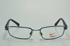 Authentic Nike 4635 424 Blue/black Eyeglasses Frames Pre-owned. Price: $35.75.