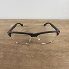 Ray-ban RB4175 Clubmaster 877/1M Matte Black Gold Frames Only 57-16-145 Italy Pre-owned. Price: $79.99.