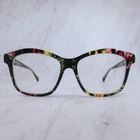 Christian Lacroix CL1076 290 Multicolor Floral Black Eyeglass Frames 52-15-140 Pre-owned. Price: $44.99.
