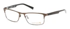 Timberland TB1547 049 Matte Brown Square Metal Eyeglasses Frame 53-17-140 New. Price: $95.60.
