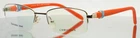 Christian Of Paris COP-16-42 Gold Orange Womens Rectangle Eyeglasses 49-17-133 New. Price: $29.99.