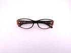 Versace Eyeglasses, Frames Only, 3023-B 138 Brown, 53-17-135, Plastic, Italy Pre-owned. Price: $34.99.
