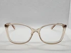 Gucci GG0026O 013 Transparent Light Crystal Brown 53-17-140 Eyeglasses Pre-owned. Price: $85.00.