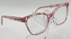 Firmoo Pink Crystal Eyeglasses 53-16-143 Oversized Designer Frames Pre-owned. Price: $31.49.