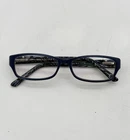 Nicole Miller New York PD58.5+/-1MM +2.00 Nora Blu 53-15-135 Glasses Frames Pre-owned. Price: $19.99.