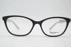 Pepe Jeans Aubrey Black Gray Silver Oval Frame Eyeglasses New. Price: $71.28.