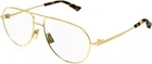 New Bottega Veneta Bv 1302O Eyeglasses 001 Gold 100% Authentic. Price: $251.29.