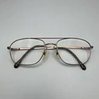 Vtg Luxottica Metal Aviator Eyeglasses 1339 F208 55-18-140 Frames Only Pre-owned. Price: $34.97.