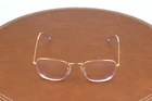Ray-ban Frank Gold Square Eyeglasses Frames 51-20-145 New. Price: $134.95.