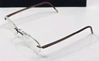Silhouette 6695 40 6055 Eyeglasses 51 17 135 Titanium Brown Frames Only Pre-owned. Price: $39.99.