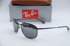Ray-ban Rb 3654 002/82 Black Polarized Mirror Authentic Frames Sunglasses 60-18 Pre-owned. Price: $203.15.