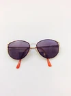 Vintage Elizabeth Arden Eyewear EA-635 140 Wire Frame Tinted Eyeglasses Red/bl Pre-owned. Price: $46.99.