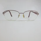 Sferoflex Eyeglasses Frame 2571-489 Women's Silver Burgundy Half Rim 52-16-140 Pre-owned. Price: $19.81.