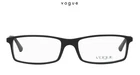 Vogue 2867 W44S Matte Black Authentic Eyeglasses Rx 54-17-140 Mm Brand New. Price: $52.50.