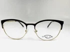 New Oscar By Renta OSL-723 001 Black & Gold Eyeglasses 53/17/140. Price: $39.95.