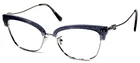 Coach New York HC5104B 9004 Gunmetal/blue Clear Eyeglasses Frame 53-17-140 Pre-owned. Price: $64.00.