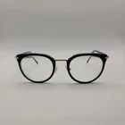 Warby Parker Whittier Eyeglasses Frames Only 50-21-140 Black Gold Cateye Italy Pre-owned. Price: $123.49.