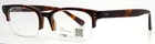 Jins MCN-15S-U076C 86 Havana Mens Rectangle Half Rim Eyeglasses 52-19-151 B:36 New. Price: $34.99.