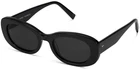 Warby Parker Carmel Oval Sunglasses Frames Jet Black Extra Wide 53-20-140MM Nwt* New. Price: $78.89.