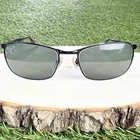 Ray-ban RB3534 002 Glossy Black Wrap Sunglasses Frames Only 59-17-135 Pre-owned. Price: $29.99.