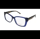 Isaac Mizrahi Eyeglasses Frames Only Women's Blue Full Rim Square New. Price: $79.20.