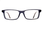 Ralph Lauren Matte Gray Rectangular Glasses Silver Temples RL6128 5510 53 16 145 Pre-owned. Price: $74.00.